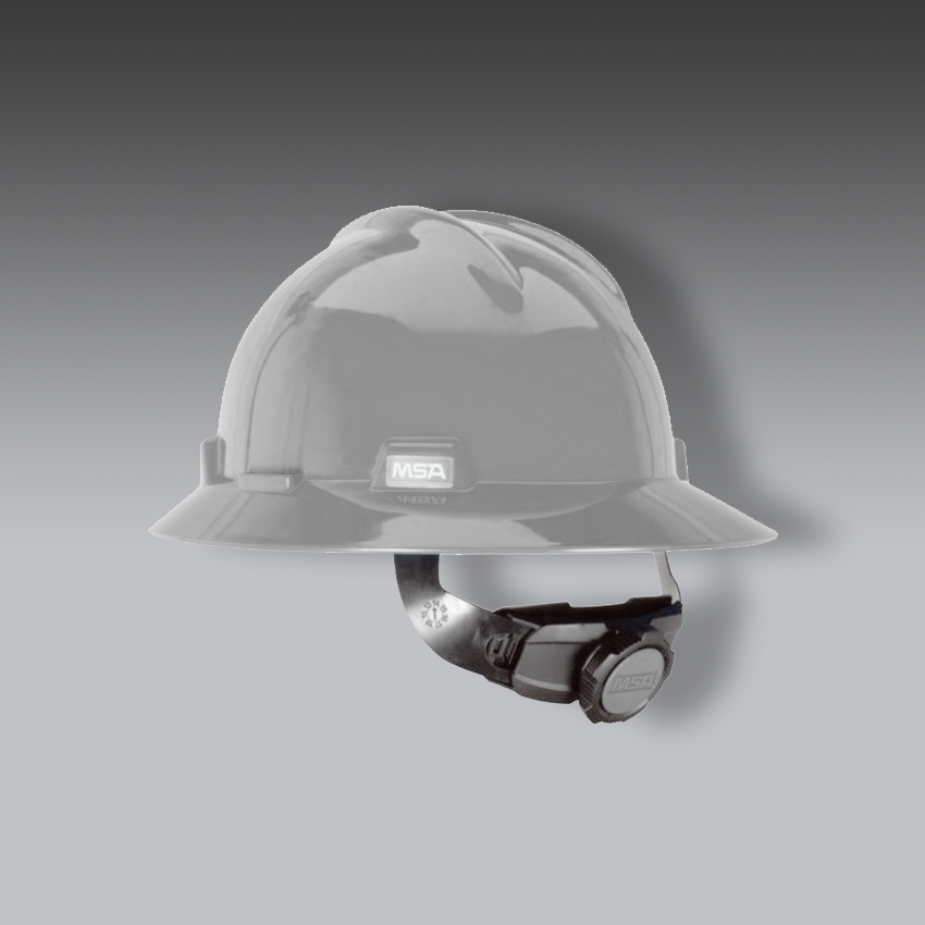 cascos para la seguridad industrial gris de ala completa v gard modelo v guard marca msa