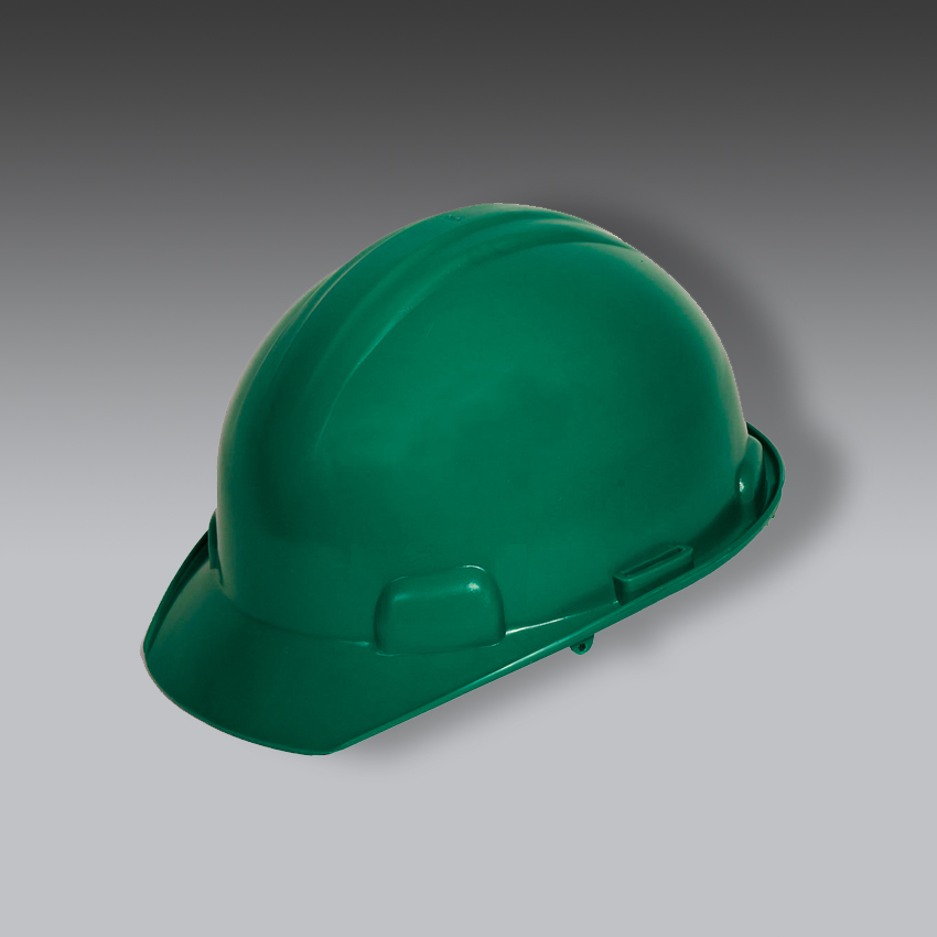 cascos para la seguridad industrial verde tipo cachucha dielectrico con suspension textil de 6 puntos modelo ww 2007amk marca jyrsa