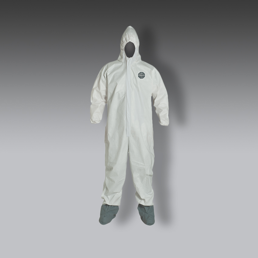 chalecos para la seguridad industrial dupont proshield 60 overol con capucha modelo ng122s marca tyvek