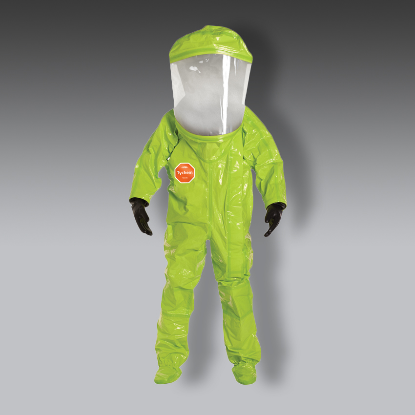 chalecos para la seguridad industrial dupont tychem 10000 traje encapsulado nivel a modelo tk554t marca tyvek