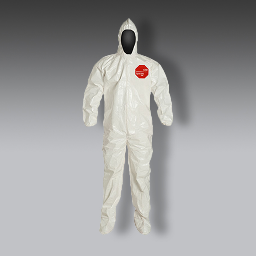 chalecos para la seguridad industrial dupont tychem 4000 overol modelo sl122b marca tyvek