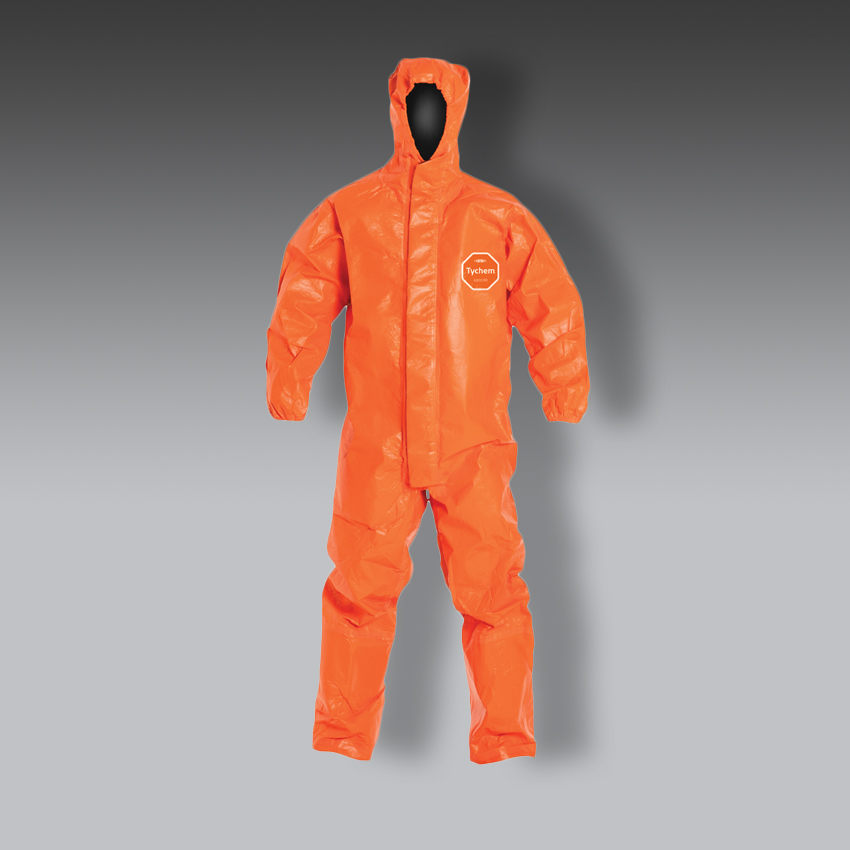 chalecos para la seguridad industrial dupont tychem 6000 fr overol modelo tp198t marca tyvek