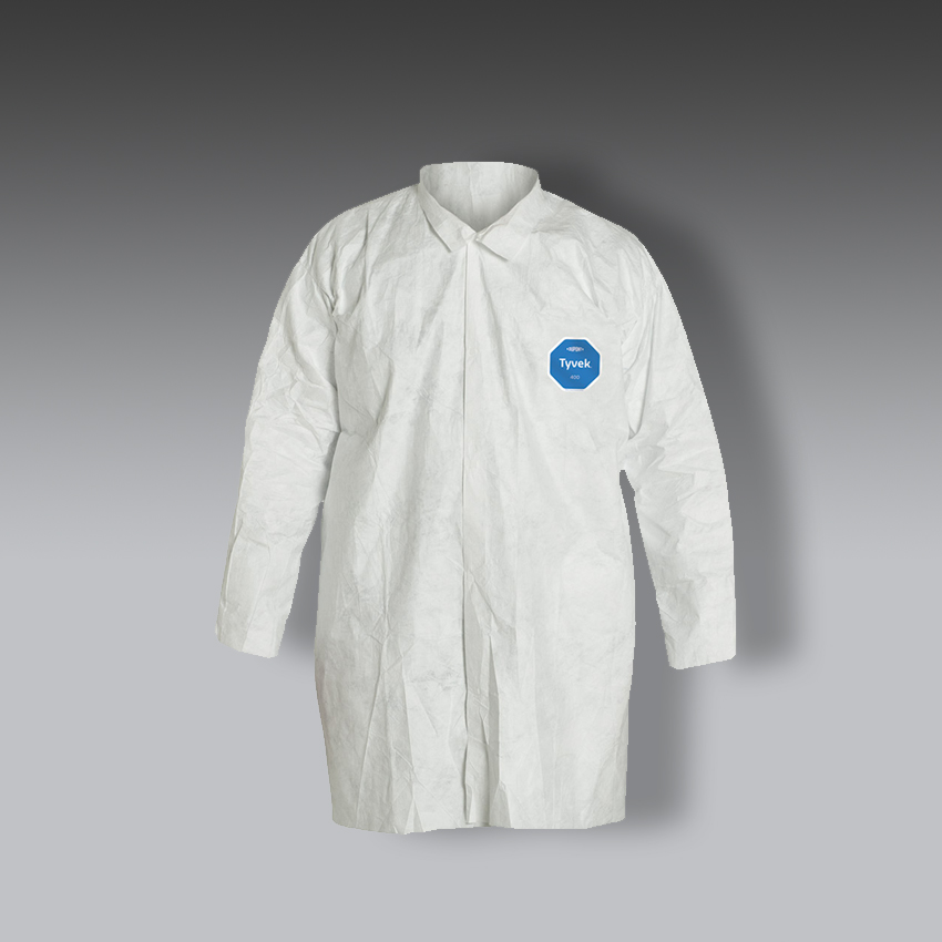 chalecos para la seguridad industrial dupont tyvek 400 delantal modelo ty210s marca tyvek