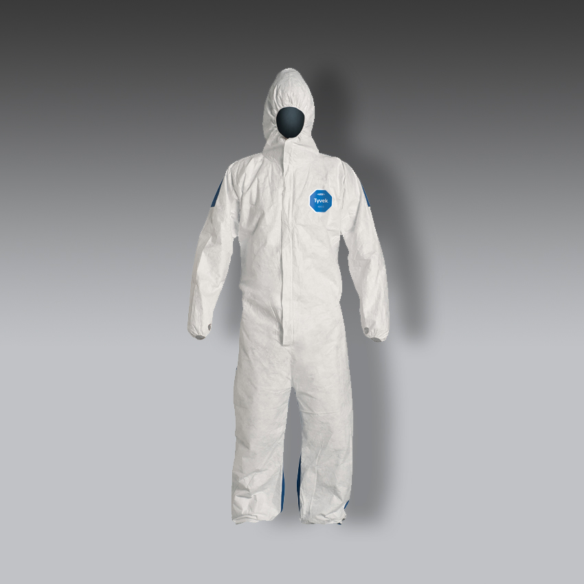 chalecos para la seguridad industrial dupont tyvek 400 overol modelo td127s wb marca tyvek