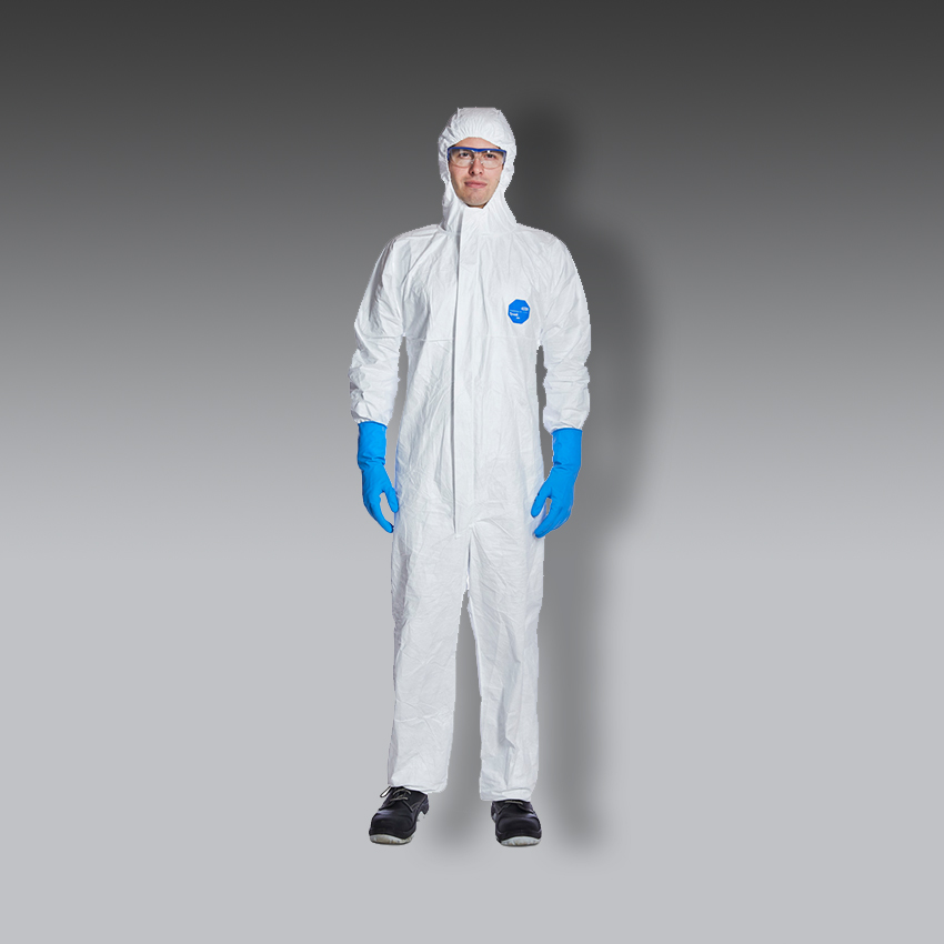 chalecos para la seguridad industrial dupont tyvek 500 overol con capucha modelo chf5 al marca tyvek