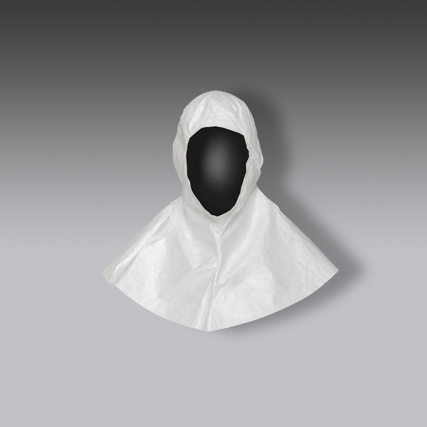 chalecos para la seguridad industrial dupont tyvek isoclean capucha modelo ic668b marca tyvek