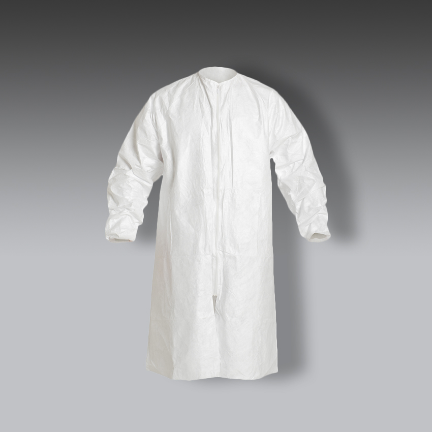 chalecos para la seguridad industrial dupont tyvek isoclean mandil modelo ic264s cs marca tyvek