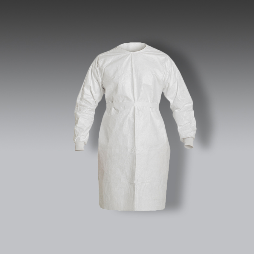 chalecos para la seguridad industrial dupont tyvek isoclean mandil modelo ic701s marca tyvek