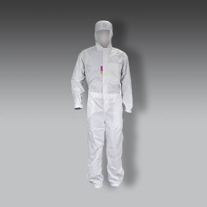 chalecos para la seguridad industrial overol antiestatico blanco modelo stk 6000 marca jyrsa