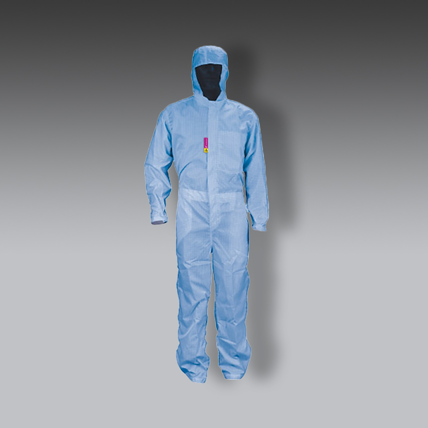 chalecos para la seguridad industrial overol antiestatico celeste modelo stk 6000ce marca jyrsa