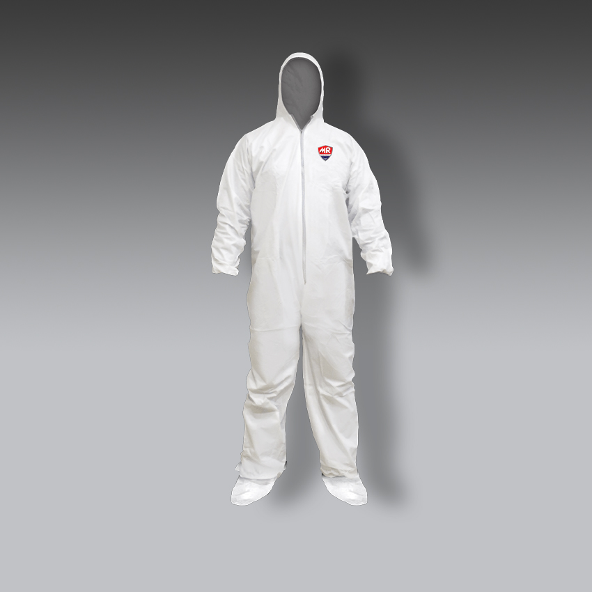 chalecos para la seguridad industrial overol master con cubrezapato modelo sp1001 marca mr seguridad