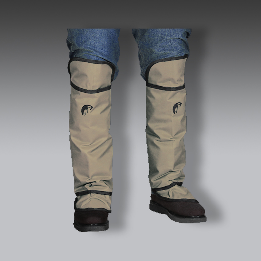 chalecos para la seguridad industrial polaina viborera beige modelo viborera