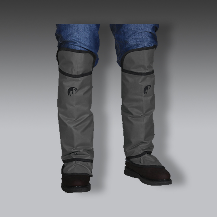 chalecos para la seguridad industrial polaina viborera gris modelo viborera