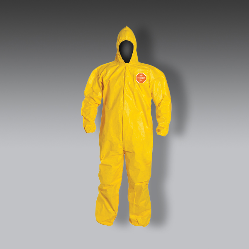 trajes para la seguridad industrial dupont tychem 2000 overol modelo qc127b marca tyvek