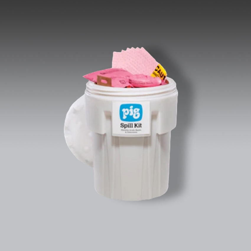 trajes para la seguridad industrial repuesto del kit antiderrames pig en contenedor portatil grande modelo kit302 marca pig