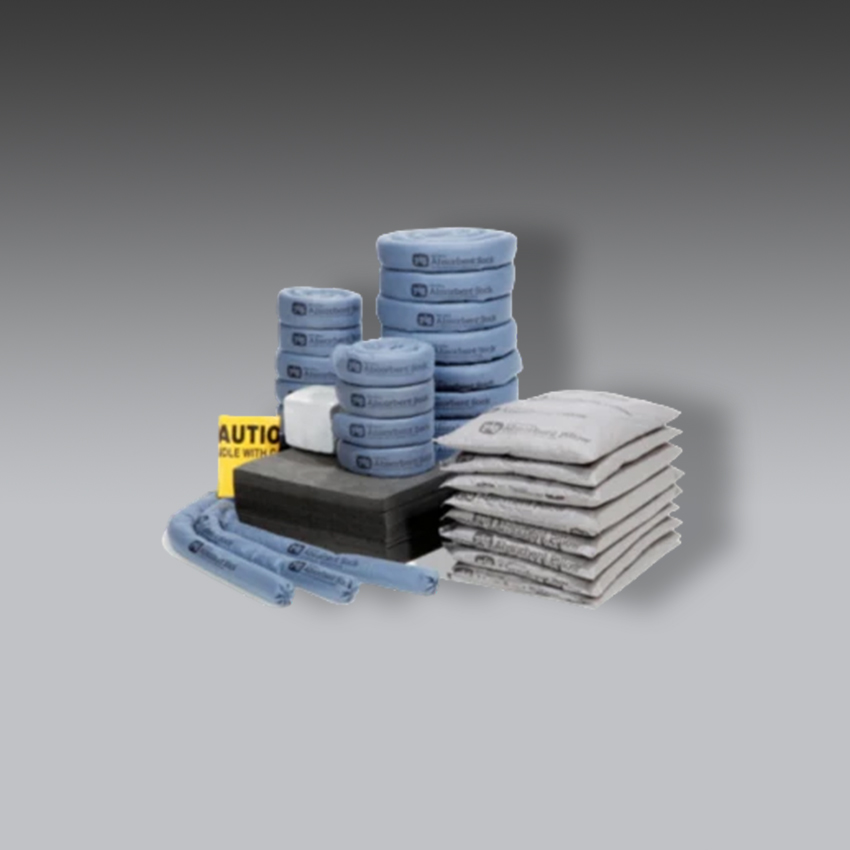 trajes para la seguridad industrial repuesto del kit antiderrames pig en tambor de sobreempaque modelo kitr202 marca pig