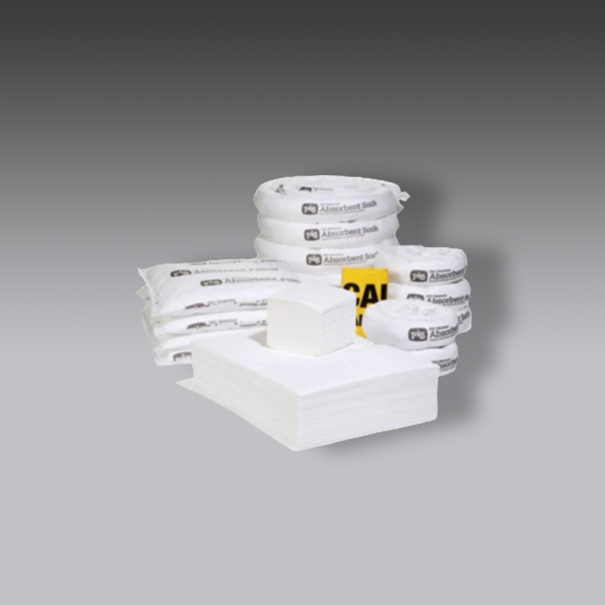 trajes para la seguridad industrial repuesto del kit antiderrames pig solo para aceites en tambor de sobreempaque modelo rfl468 marca pig