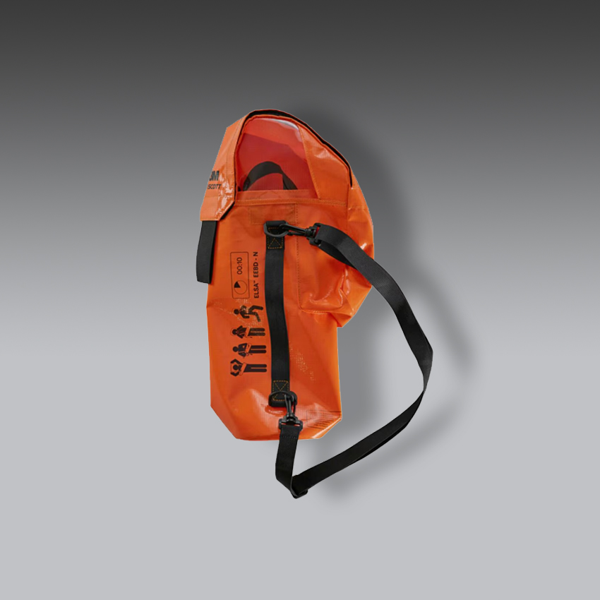 mascarillas para la seguridad industrial dispositivo de respiracion de escape de emergencia   10 minutos modelo elsa 10 min n marca scott