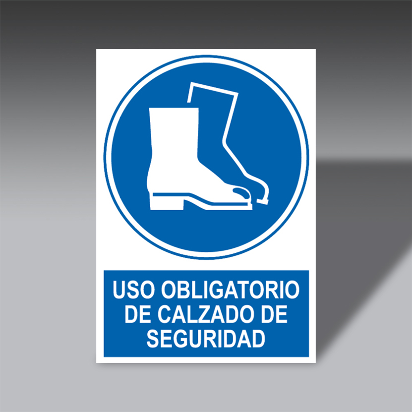 letreros obligacion para la seguridad industrial LO CAL SE letreros obligacion de seguridad industrial modelo LO CAL SE