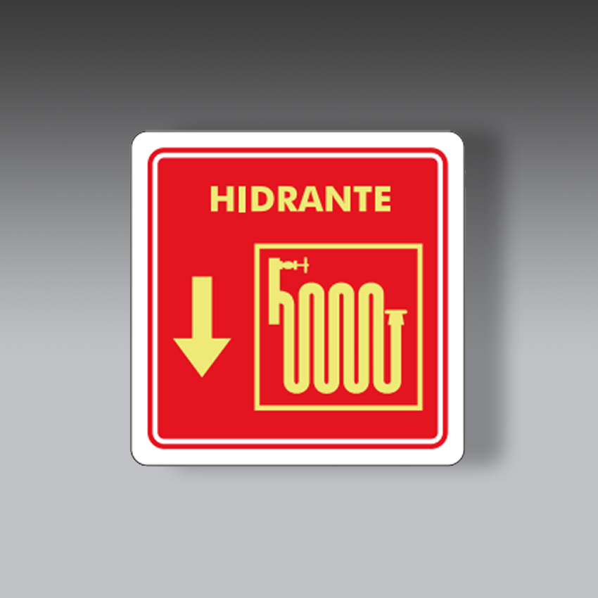 letreros para la seguridad industrial hidrante modelo modelo 14 marca extinpar