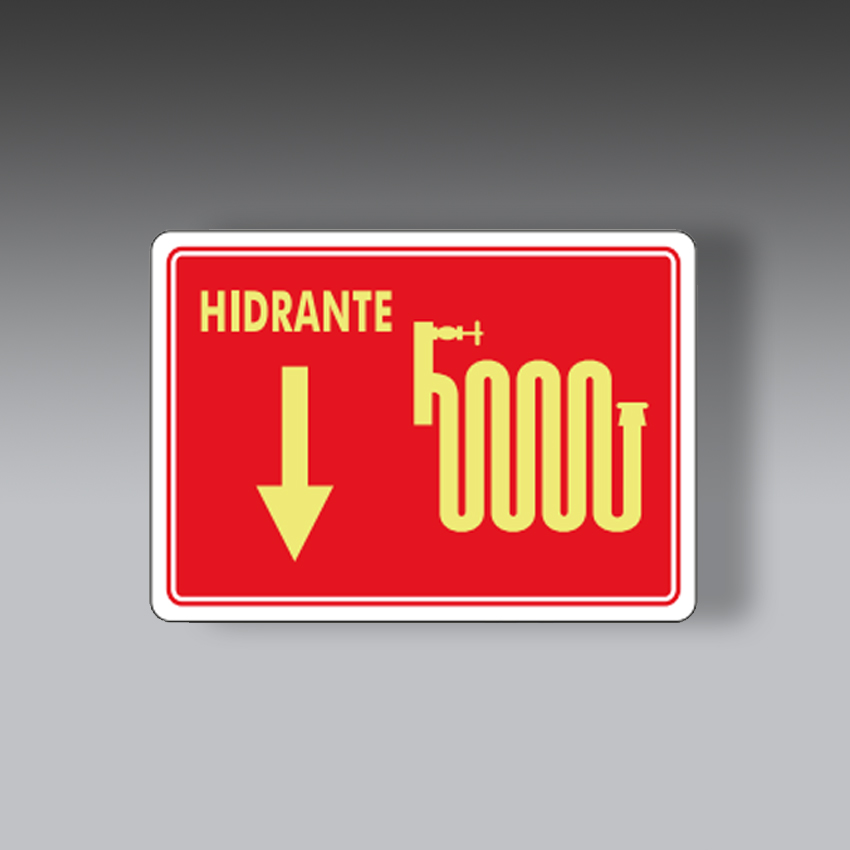letreros para la seguridad industrial hidrante modelo modelo 17 marca extinpar