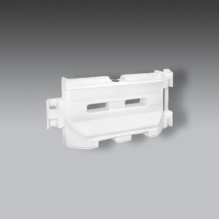 senalamientos viales para la seguridad industrial barrera con giro de 90 grados modelo h 10714w marca uline